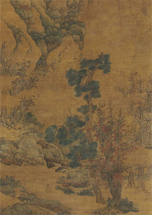 蓝瑛 《嵩峙岳清》