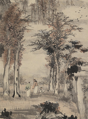 李世倬 《霜林高致》