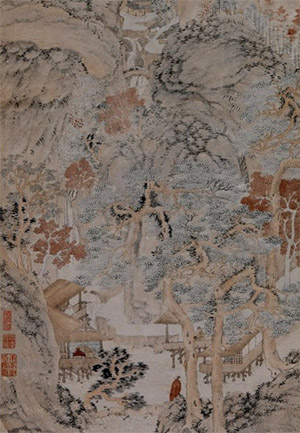 陆治 《山居图》