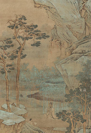 陆治 《竹林长夏》