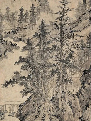 刘珏 《深山读易图》