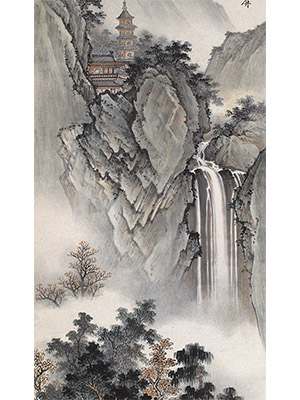 马企周 《澄江翻石壁》