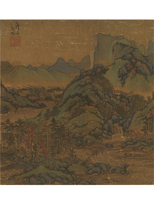 马琬 《青山红杏》