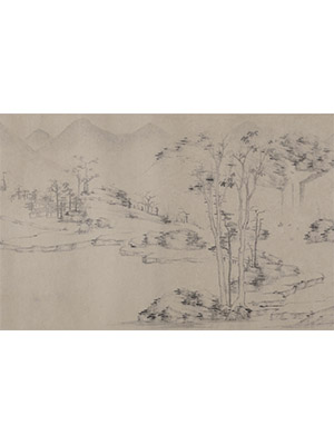 倪瓒 《九龙山居图卷》