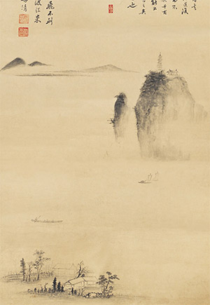梅清 《客从何处渡江来》