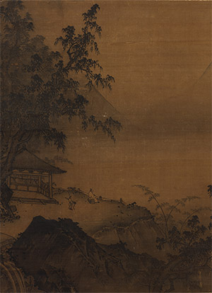马远 《高士眺观图》