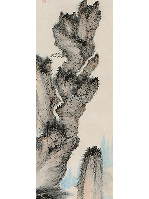 梅清 《莲华开处五云深》