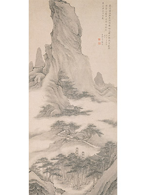 梅清 《敬亭霁色》