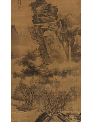 裴宽 《云峦仙观》
