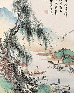 祁崑 《曾向西湖载酒归》