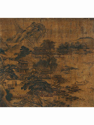 唐棣 《江乡消夏》