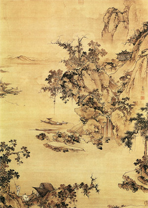陶成 《渔舟唱晚》