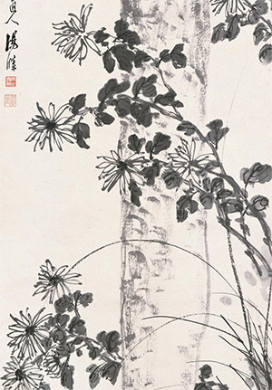 汤涤 《东篱几支菊》
