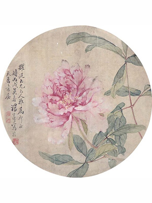 汤世澍 《牡丹》