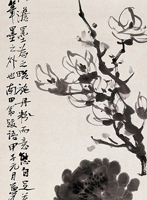 王梦白 《写生花卉》