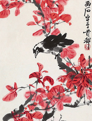王铸九 《红叶烂漫》