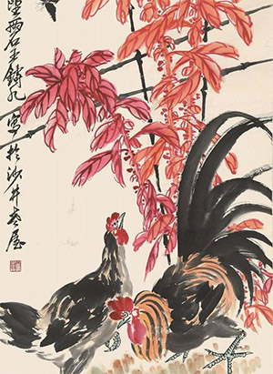 王铸九 《架下秋憩》