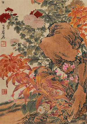 王友石 《秋荣锦绣天》