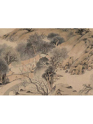 钱榖 《禹穴访碑图》长卷