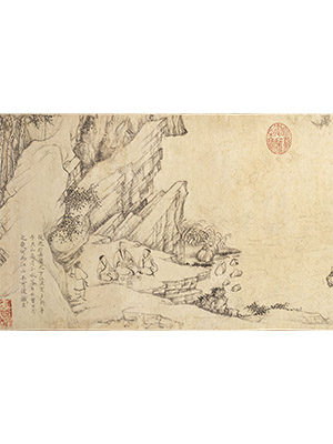 乔仲常 《后赤壁图卷》