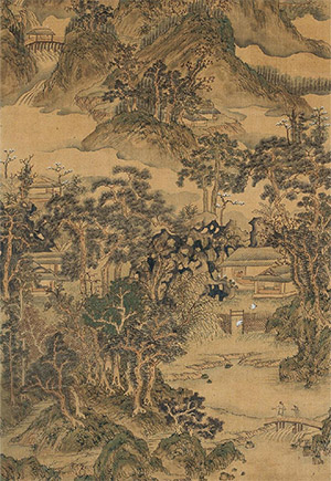 钱杜 《何处堪栖息》