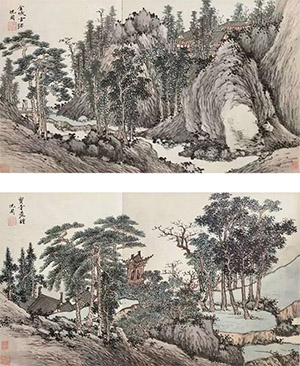 沈周 《马嵬八景》