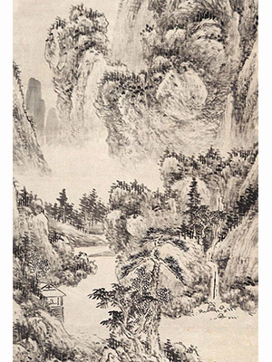 沈宗骞 《高山流水》