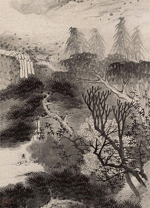 石涛 《西樵苍翠》