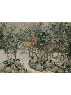 沈周 《岸波图》长卷