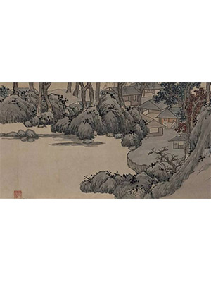 沈周 《沧州趣图》长卷
