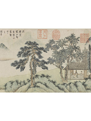 沈周 《春溪惜别图》长卷