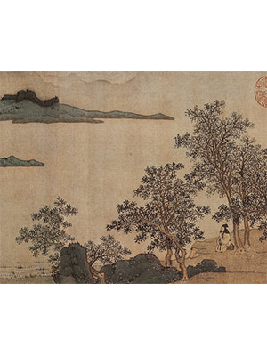 沈周 《落花图卷》