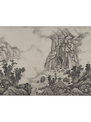 沈周 《苏轼诗意烟江叠嶂》长卷