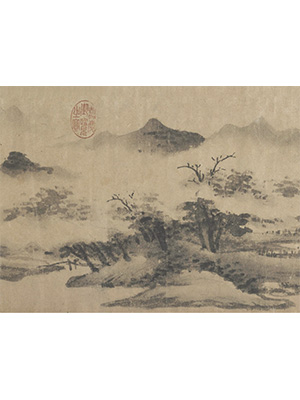 沈周 《西山雨观图卷》