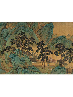 盛懋 《青嶂万重》长卷