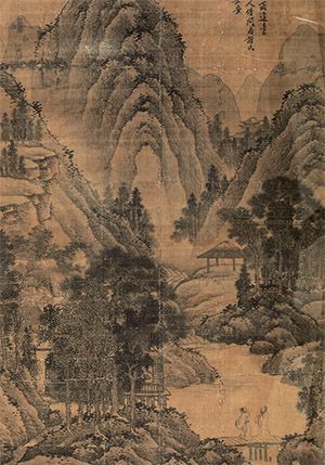 沈周 《绿树拂基晴亦雨》