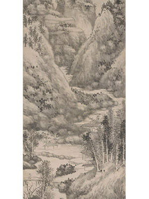 沈周 《仿董巨山水》