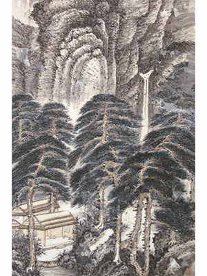 石涛 《林泉素居》