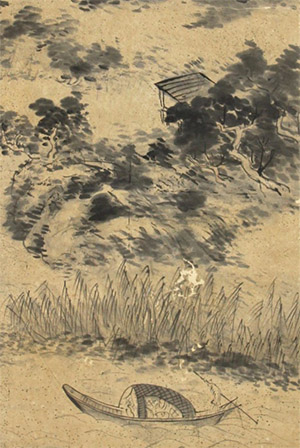 石涛 《结庐临绝岸》