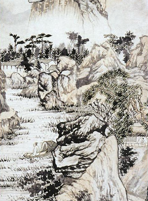 石涛 《卓然庐图》