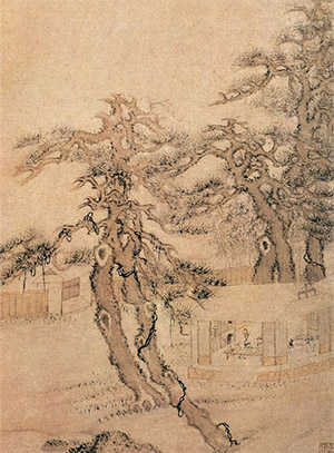 宋旭 《松窗读书》