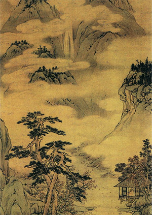 宋旭 《松壑云泉》
