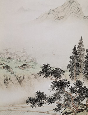 陈少梅 《江南春晓》