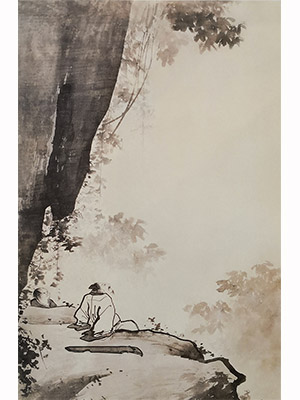 陈少梅 《赏云图》