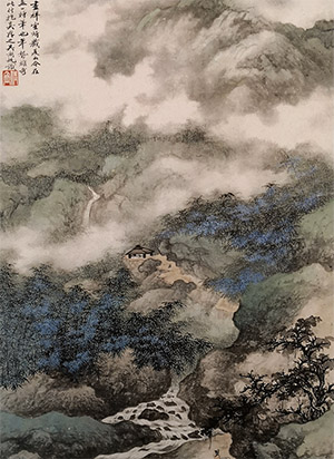 吴湖帆 《潇湘雨遏》