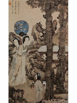 陈洪绶 《眷秋图》