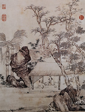 唐寅 《西洲话旧》