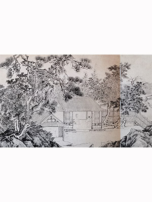 唐寅 《贞寿堂》卷