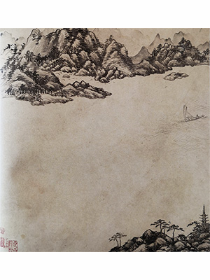 项圣谟 《江上行舟》