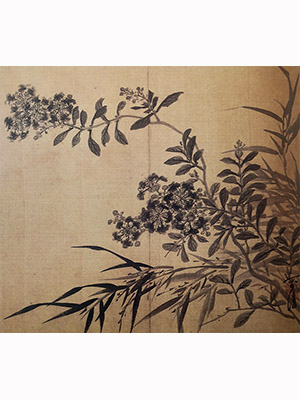项圣谟 《草花》